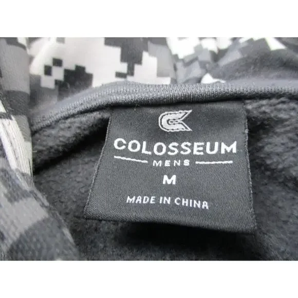 Alabama Crimson Tide Hoodie Mens Medium Gray Camo NCAA Football Colosseum OHT - Picture 2 of 16